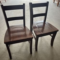 Pottery Barn Children Chairs - Set Of 2