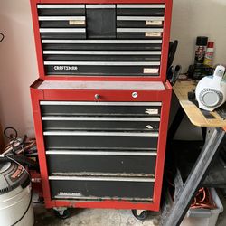 Craftsman Rolling Tool Box, With Bonus Tools