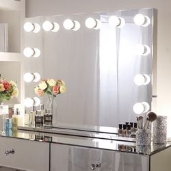 Vanity Mirror with Lights - Large Hollywood Mirror