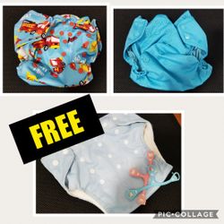 Rumparooz cloth diaper cover x 2