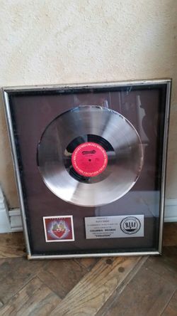 Journey - Evolution platinum album
