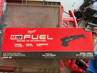 M18 FUEL18V Lithium-Ion Brushless Cordless 15MM DA Polisher (Tool-Only)