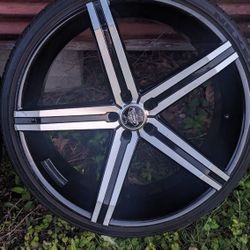 Versante 24s alloy wheels 5 lug