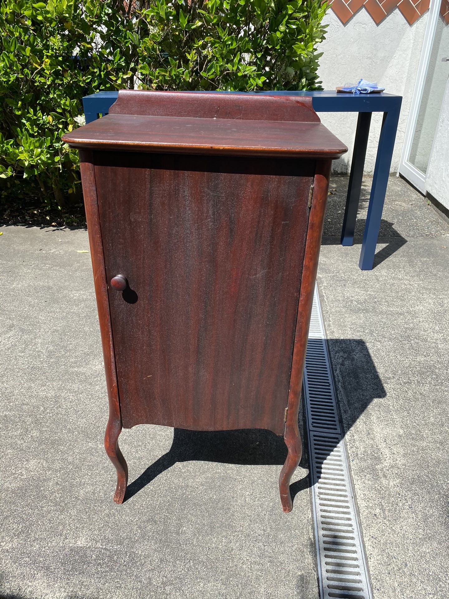 Antique sheet music cabinet