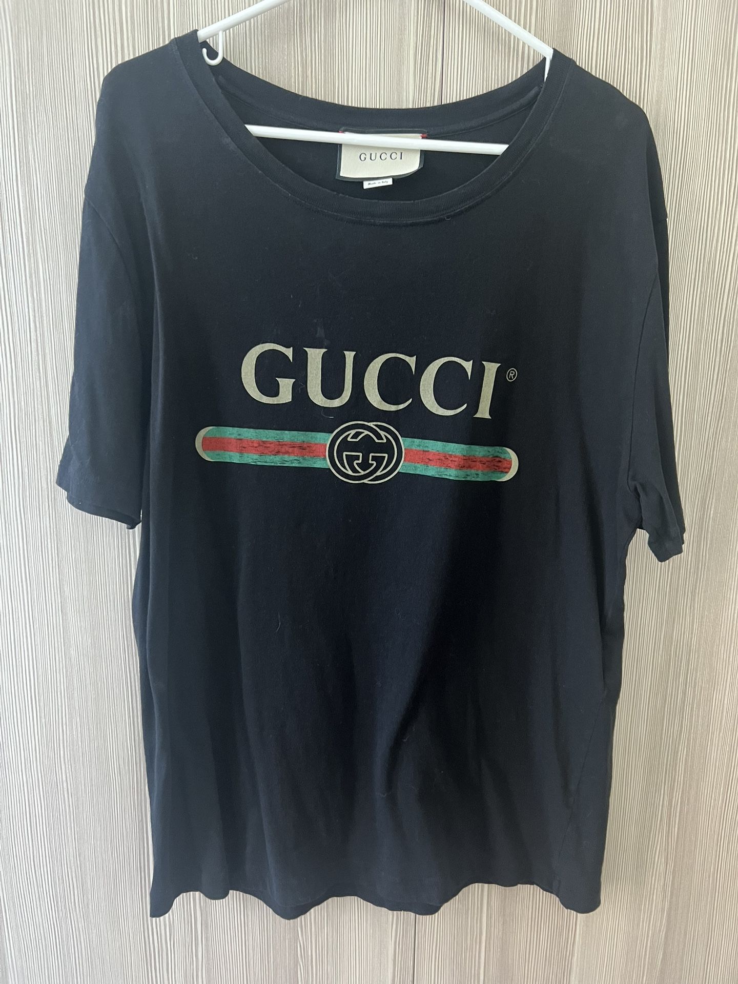 Gucci Vintage T-Shirt Black Authentic