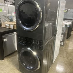 Electrolux Gas Stackable Washer Dryer Set
