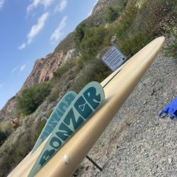 Bonzer Bing Eaton Surfboard 6’10 Mid 1970s. 