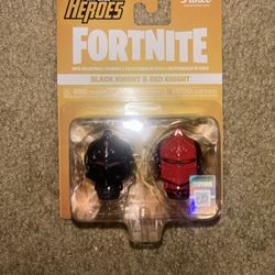 FUNKO PINT SIZE HEROES - FORTNITE 2 PACK - BLACK KNIGHT & RED KNIGHT * NEW *