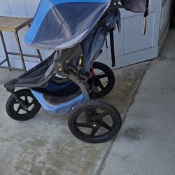 BOB Baby Jogging Stroller With Adjustable Height Push Handlebar 