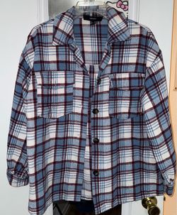 Forever 21 Plaid Flannel Shacket