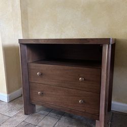 Wooden nightstands