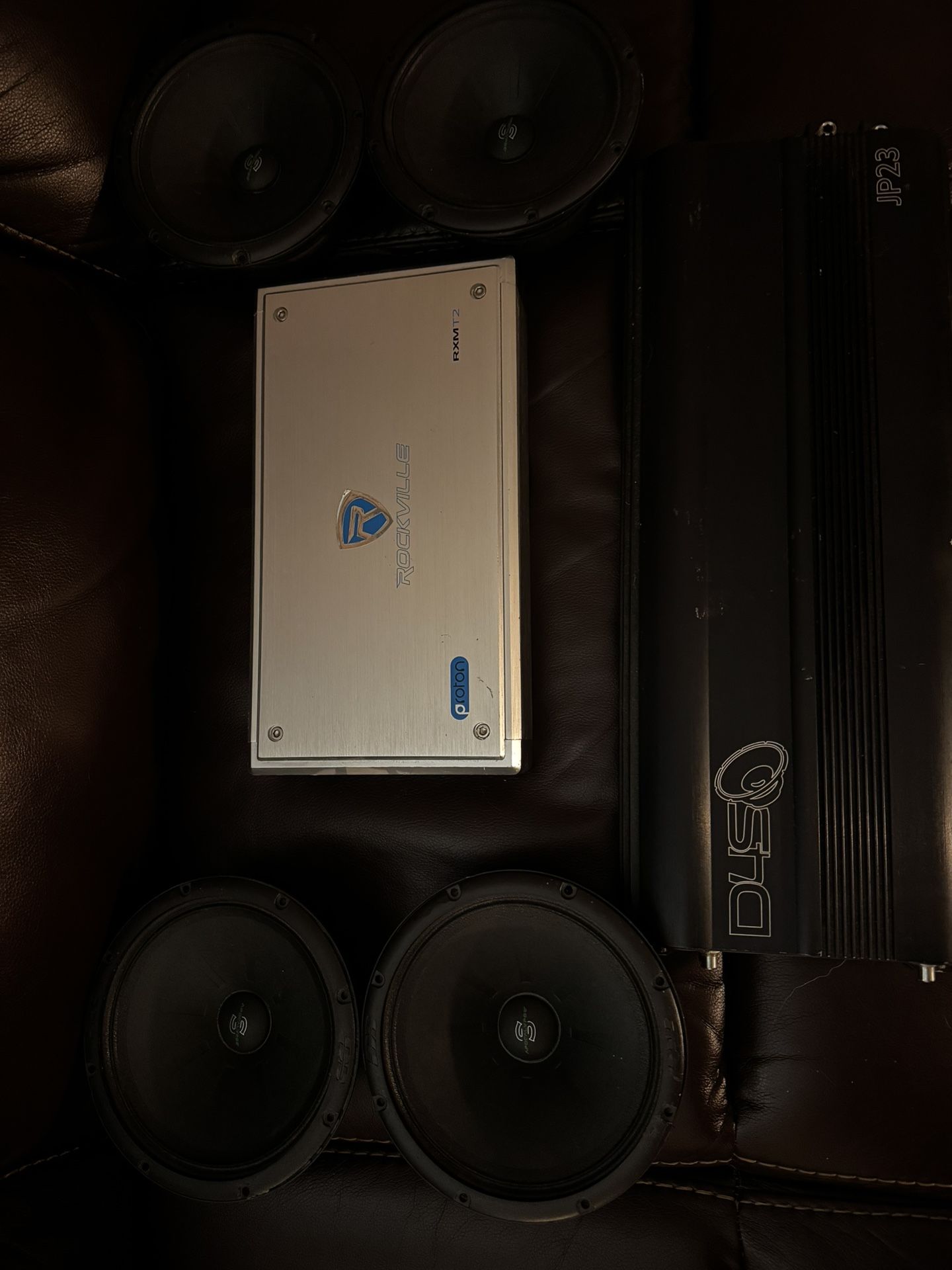 Down4Sound JP23 V1 Rockville RXMT2 and 4 Deaf Bonce Sylvester 6.5 Speakers Bundle Only