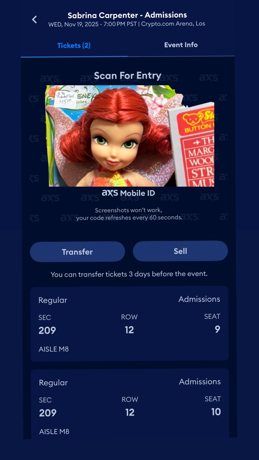 Sabrina Carpenter Tickets