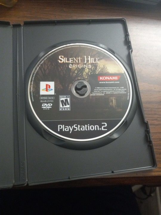 Silent Hill Origins Ps2 Disc Only