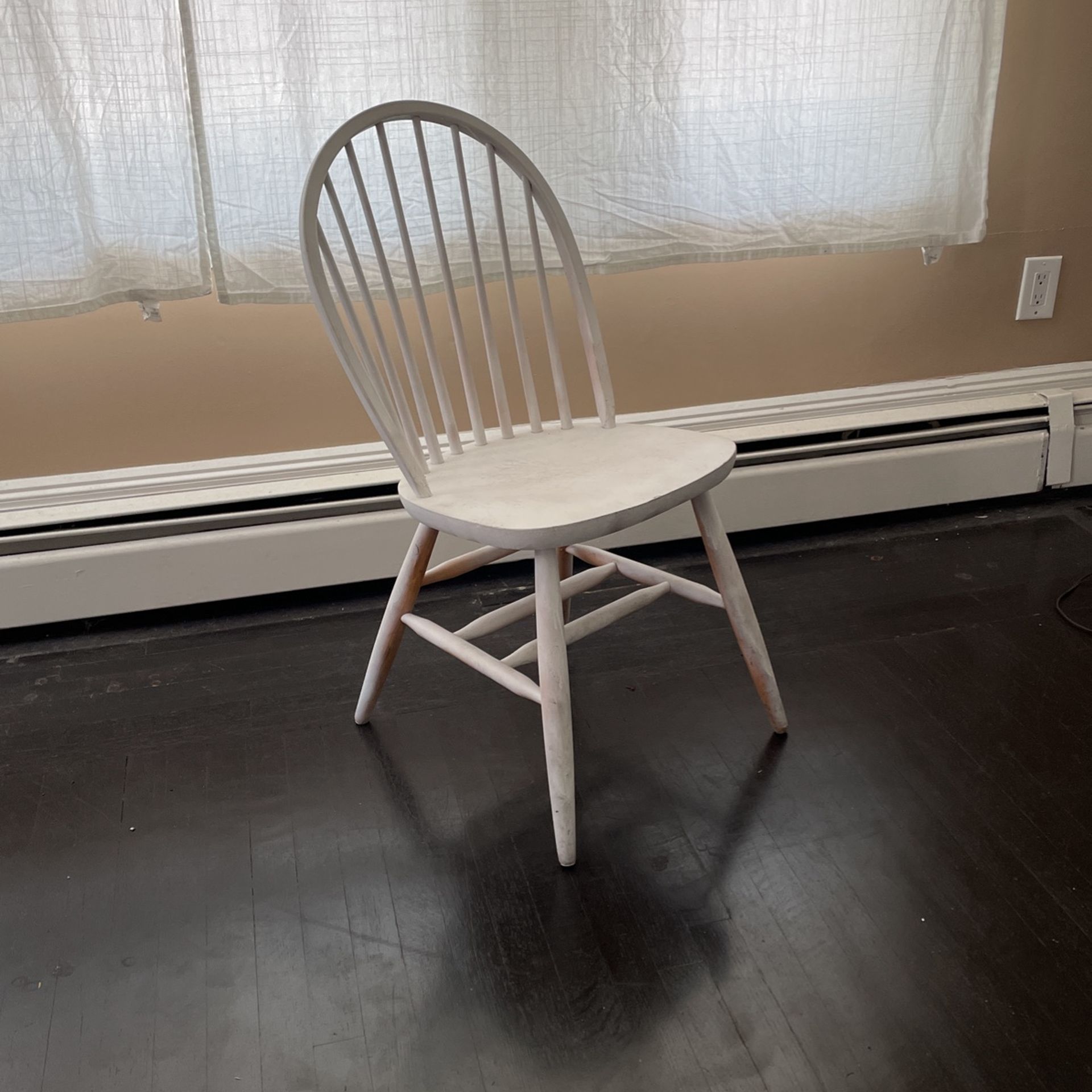 Windsor Chair Painted White