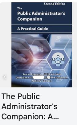 The public administrators, companion textbook