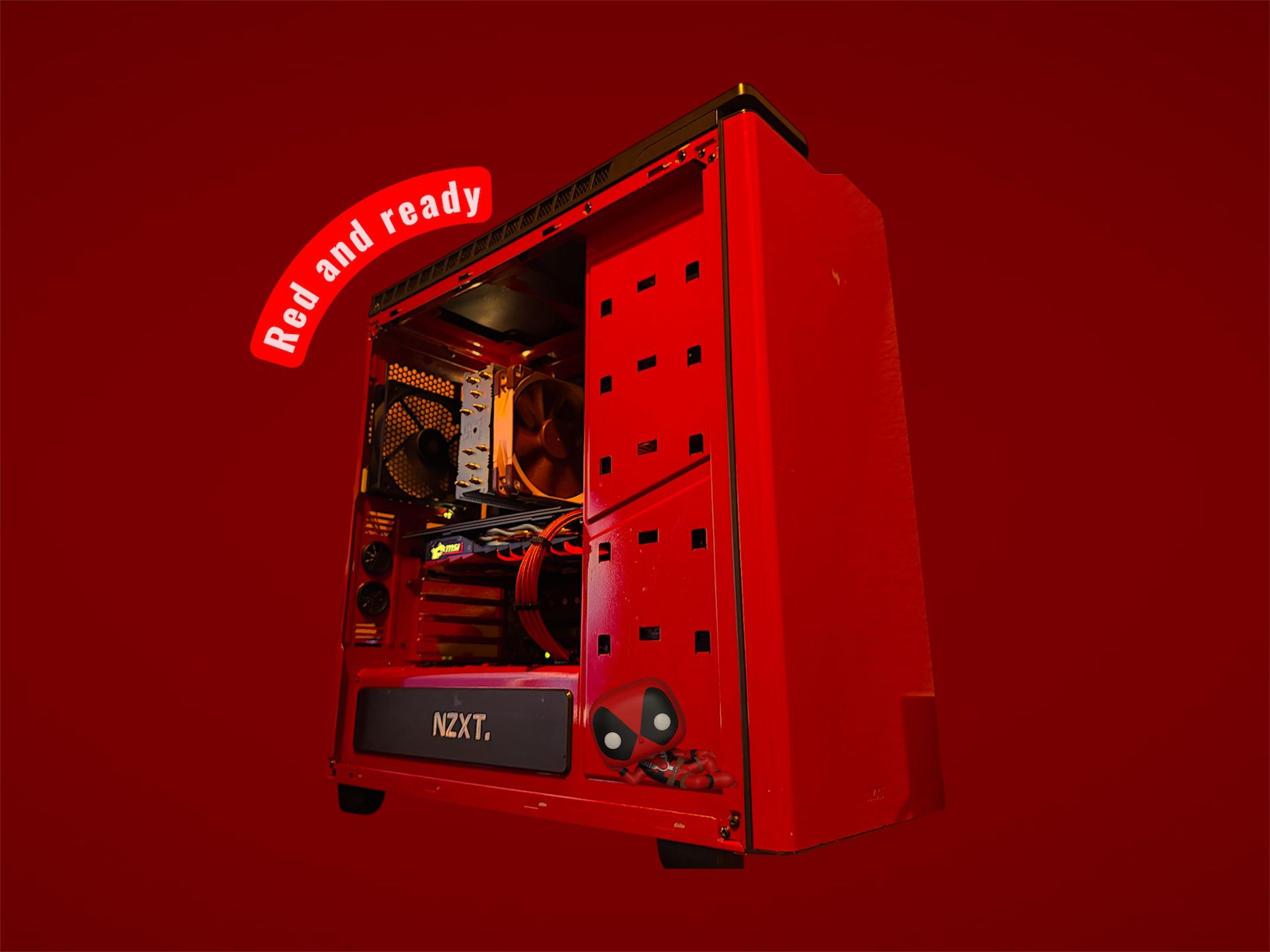 Red gaming, computer PC for Sale in Plano, TX - OfferUp