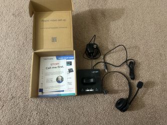Leitner LH270 2-in-1 Wireless DECT Headset with Mic – Computer and Telephone Compatible