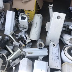 Set of 40 Wall Security Cameras - Pelco/Panasonic /JVC/Sony 