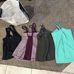 All lululemon clothes tank tops all for $200 ! Dress $40 pick up Crowley 76036
