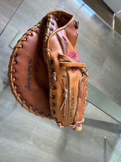 VTG Rawlings RFM35 12in Baseball First Base Mitt Right Throw Chris Chambliss