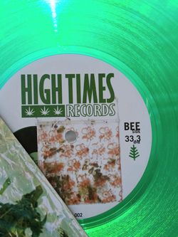 High Times 420 Hip Hop Record • Green Translucent Vinyl