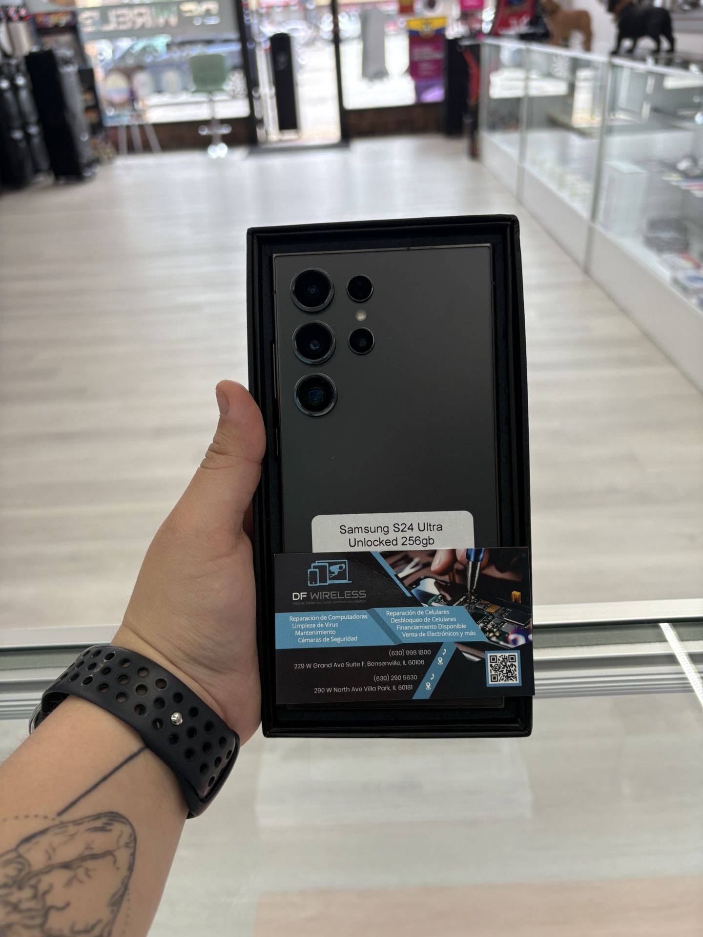 SAMSUNG S24 ULTRA UNLOCKED 256GB🖤