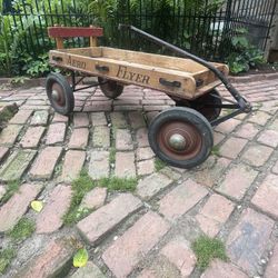 Antique Aero Flyer Wagon 