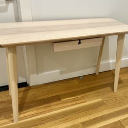 [LIKE NEW] IKEA Home Desk, Ash Veneer 