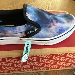 New Galaxy Vans Size 13 Kids Unisex