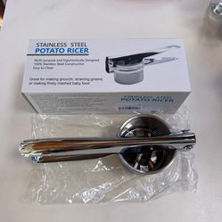 Stainless steel potato ricer Brand New 
