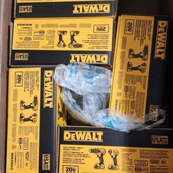 Dewalt Impact Driver And Drill Combo - 5 Available - 200 Each