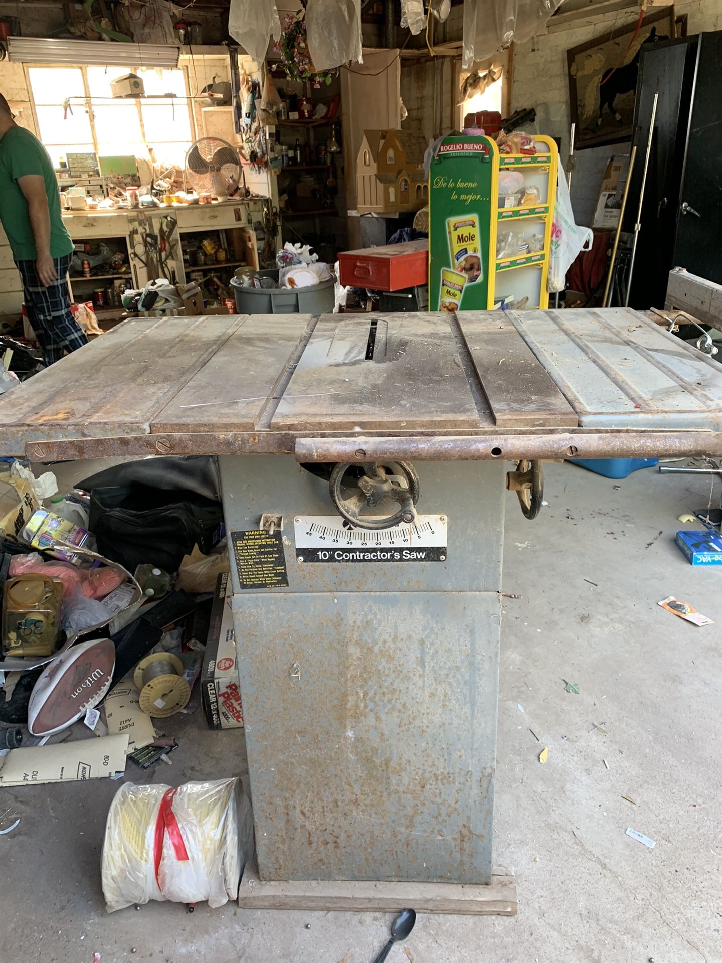 Old table saw