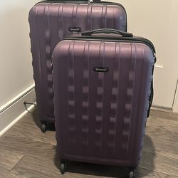 SAMSONITE HARD SHELL LUGGAGE SET
