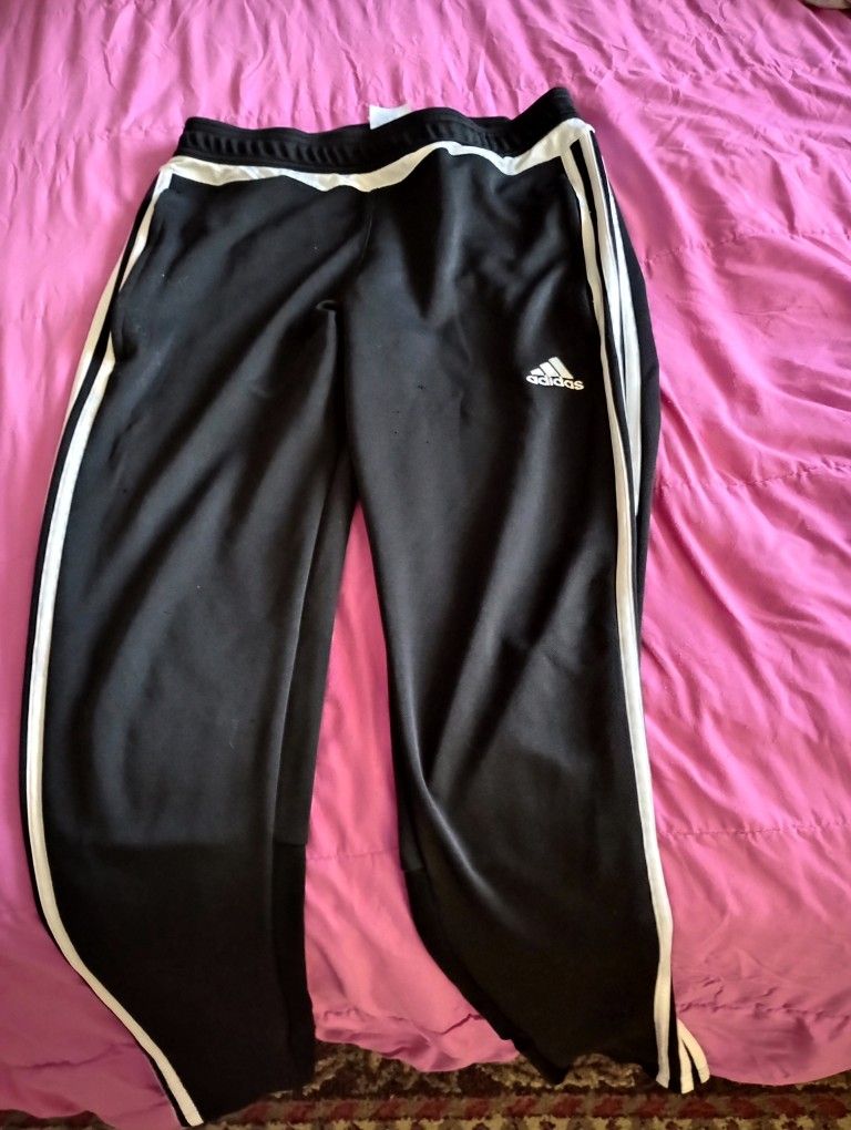 Black Adidas Pants And Size Small 