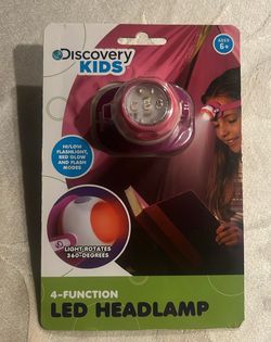 Discovery Kids 4-Function LED Headlamp