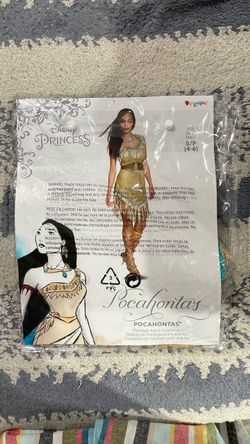 Pocahontas Adult Costume Size Small
