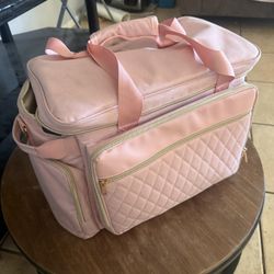 Pink Work Bag And Carrying Case 