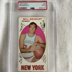 1969 Topps Bill Bradley #43 (PSA 2)