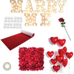 “Marry me” kit