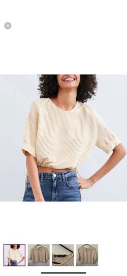 Zara Crop Top Size Large