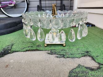 Vintage Bowl with 24 Tear Drops