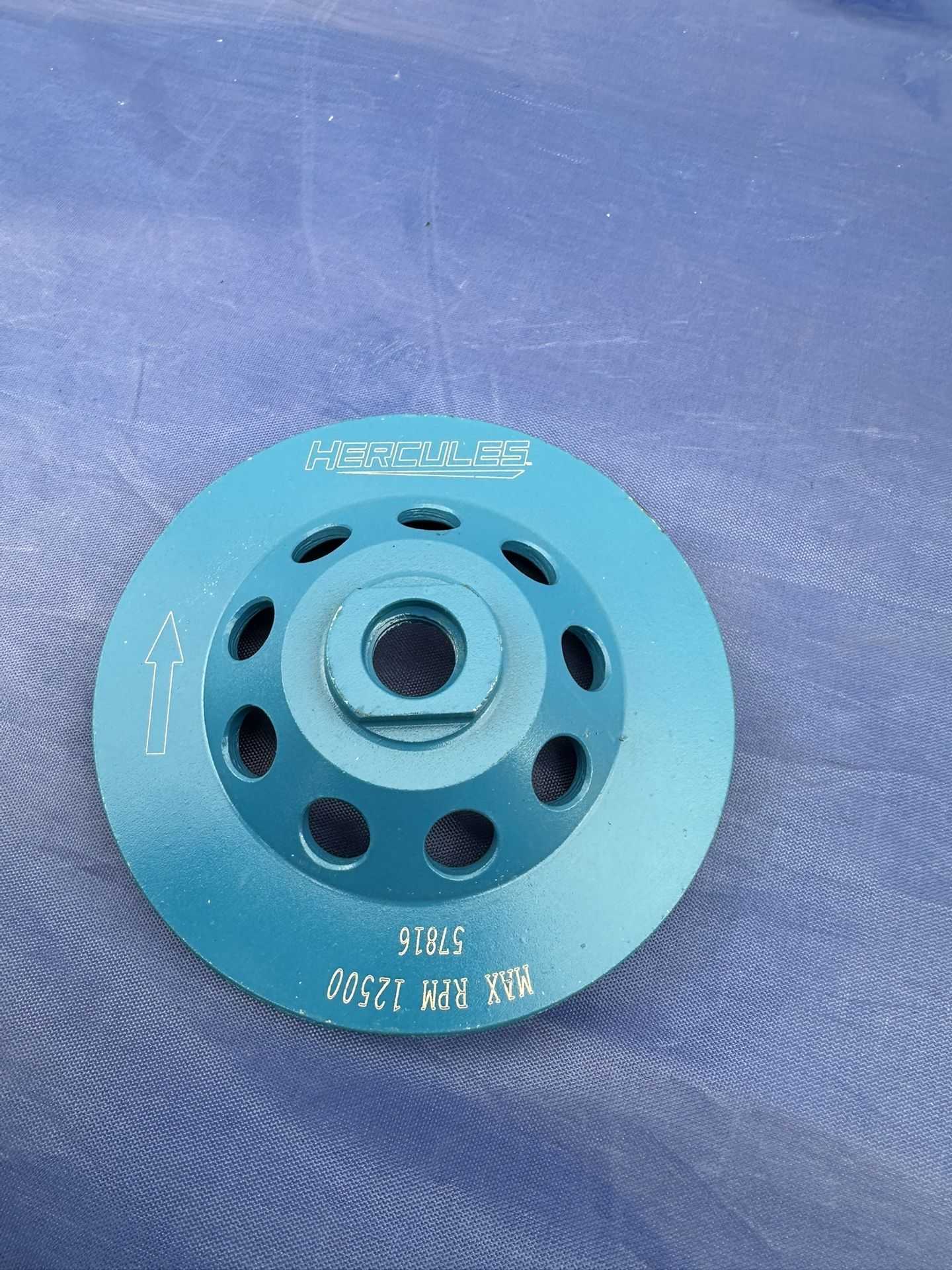 ERCULES 4-1/2 in. Double-Row Segmented Diamond Cup Wheel