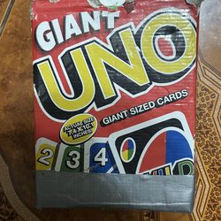 GIANT UNO CARDS