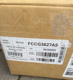 36” Elecrolux cooktop