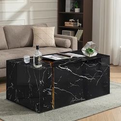 BRAND NEW! Stone Black Or White Coffee Table 