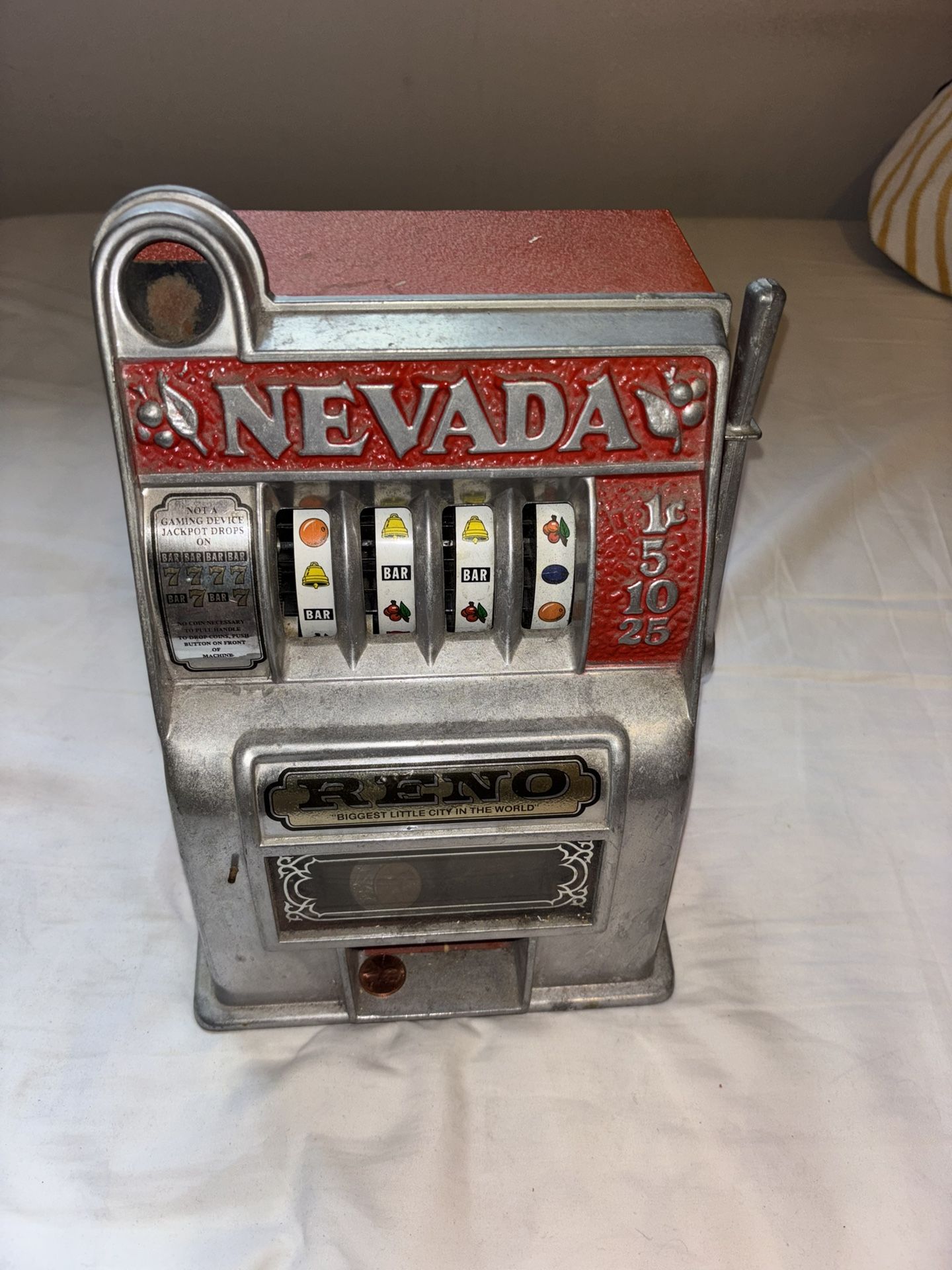 Miniature Slot Machine
