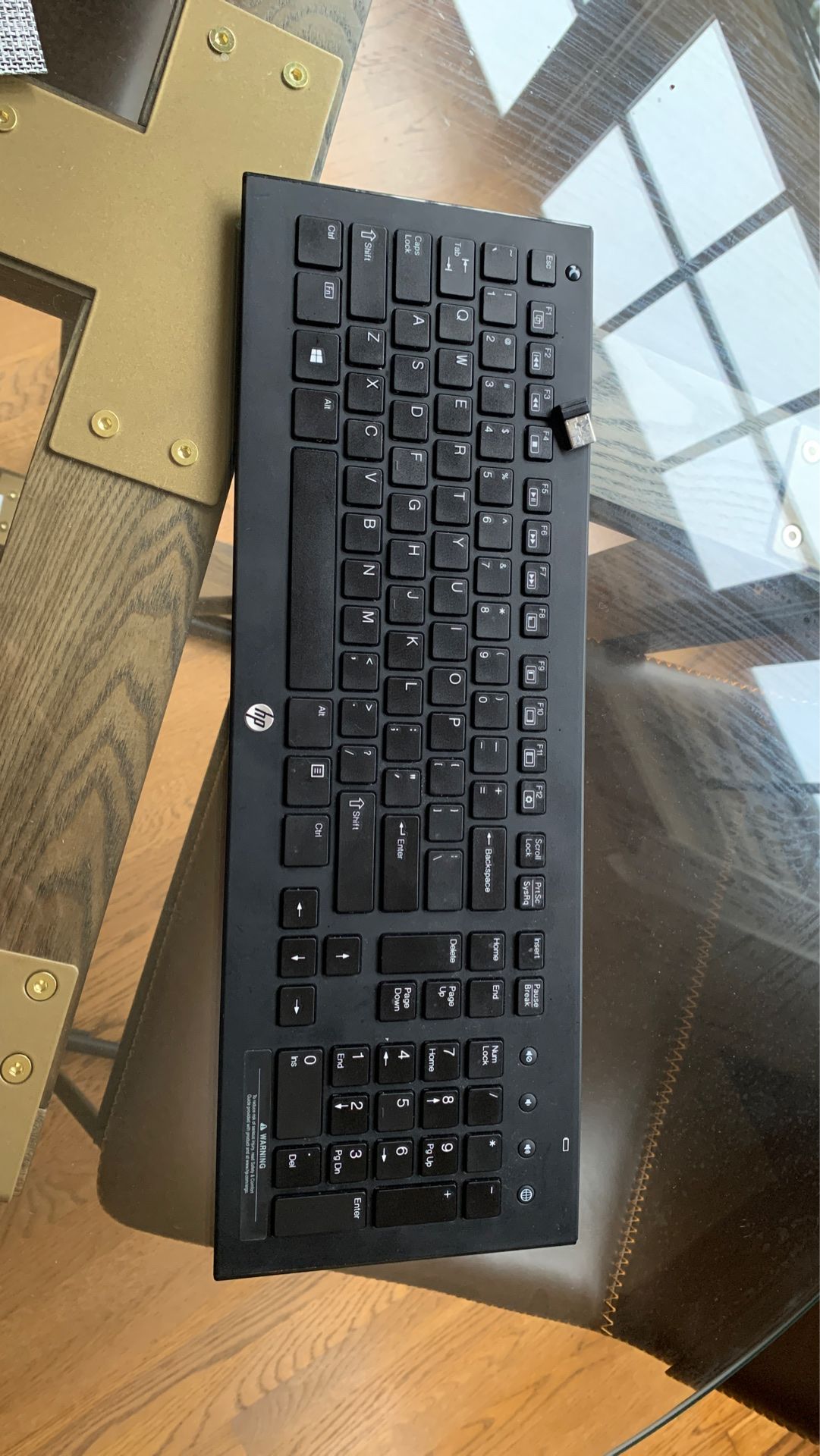 HP wireless elite keyboard