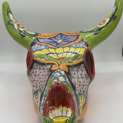Extra Large Talavera Bull Head