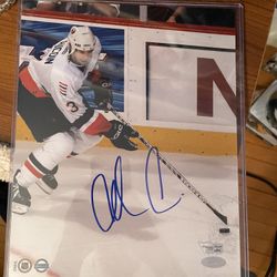new york islanders autographed photo 8x10